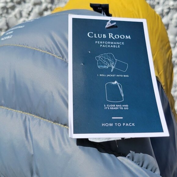 Club Room Performance Water Resistant Jacket. Size Medium***FLAWED *** - Picture 12 of 15